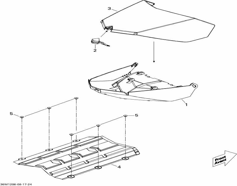  BRP  Renegade Adrenaline 800RETEC XP, 2012 - Luggage Rack