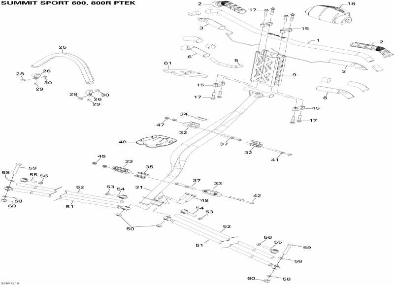 snowmobile  Summit SPORT 600, 2012 ������ - ������� �������