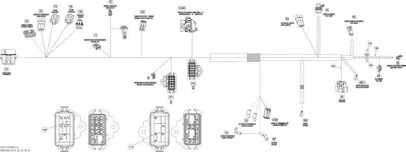 snowmobile  ����������� Tundra LT 600ACE LFF, 2012 - Electrical Harness