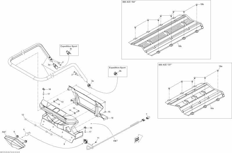   Tundra Sport 600ACE LFF, 2012  - Luggage Rack