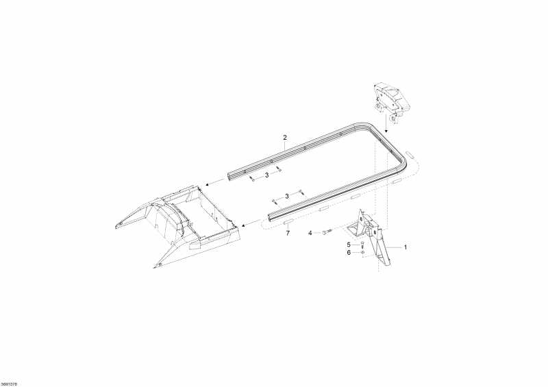   Skandic SWT 600HOETEC XU, 2013 - Luggage Rack