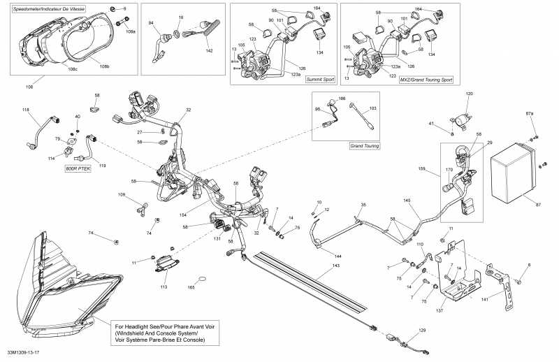 snowmobile  SUMMIT SPORT 600, 2013 ������ - ��������� System
