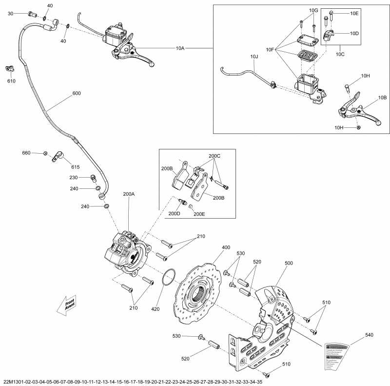  ski-doo - Hydraulic Brakes