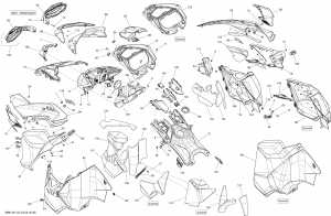 09- �����, ������� ������ � ������� (09- Hood, Windshield And Console)