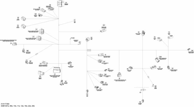    TUNDRA XTREME 600HOE XP, 2013 - Electrical Harness Main, 600hoetec