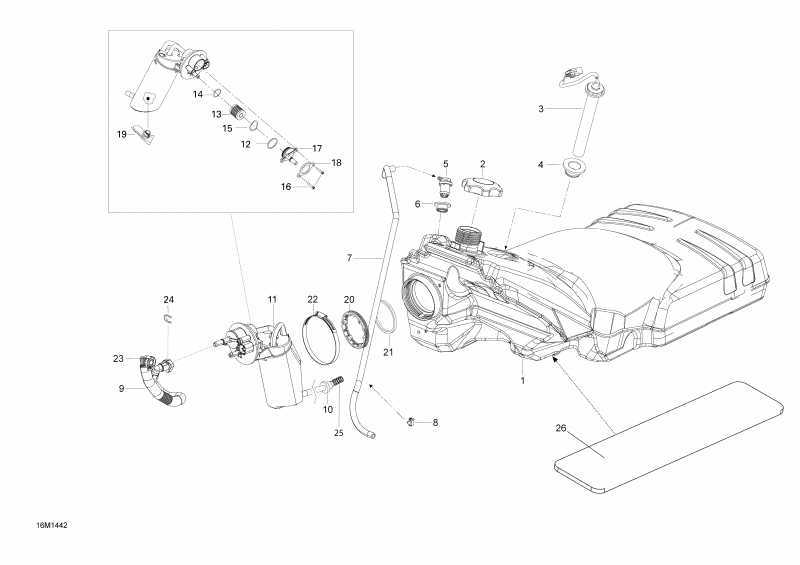 EXPEDITION SE 1200 XU, 2014 - Fuel System