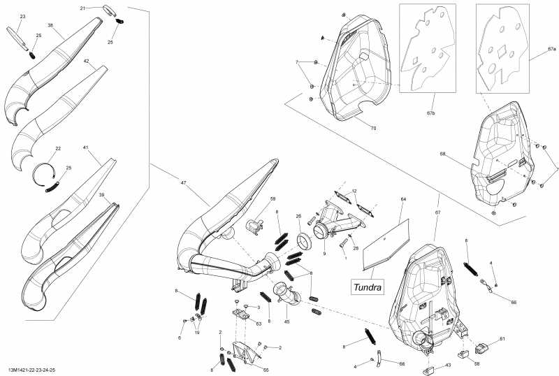 Ski Doo - Exhaust System