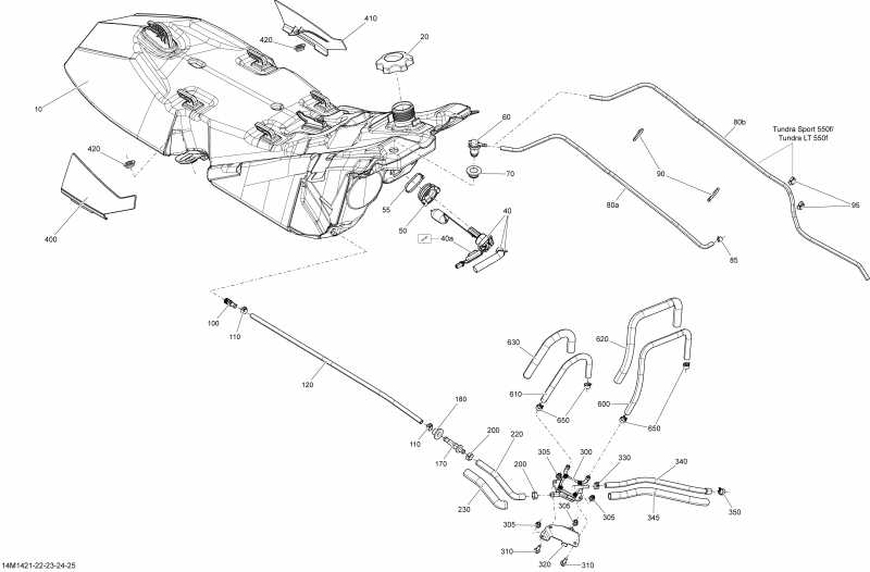 snowmobile ski-doo - Fuel System