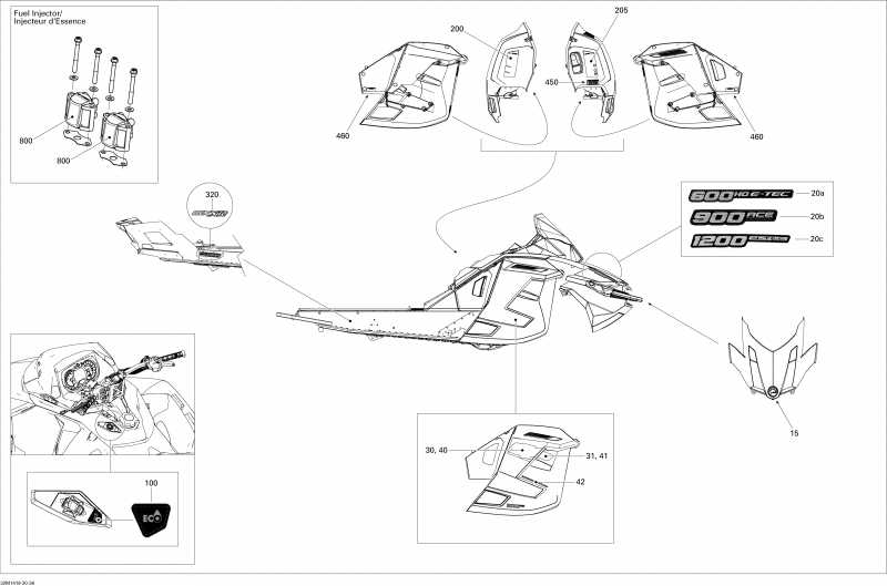 ski-doo GRAND TOURING LE 900 ACE XR, 2014 - 