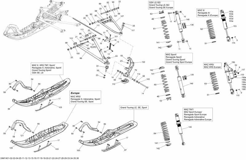  - Front Suspension And Ski