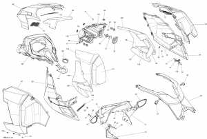 09- �����, ������� ������ � ������� (09- Hood, Windshield And Console)