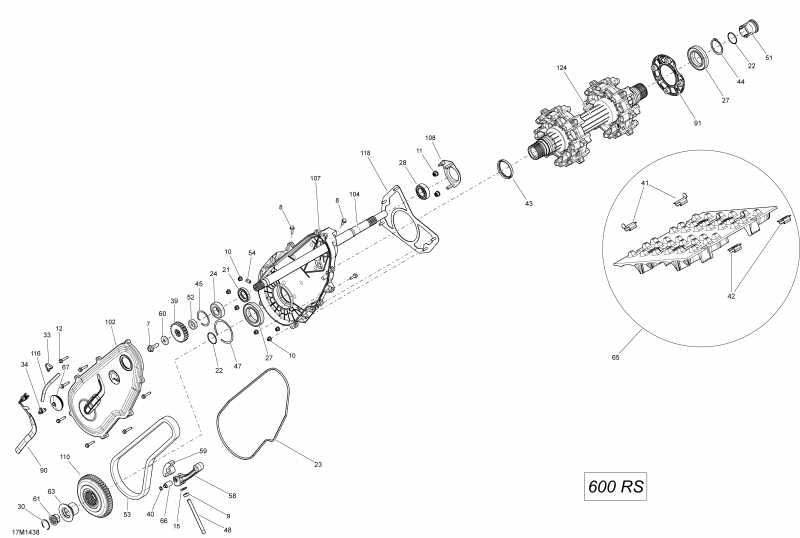   MXZ X 600RS XS RS, 2014 - 17m1438