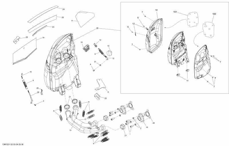  ski-doo Expedition Sport 600ACE XS154, 2015 - 13m1534