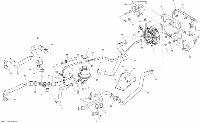  Skidoo Grand Touring SE 1200 XR137, 2015  - 10m1522