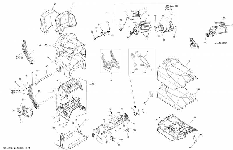  BRP SkiDoo  Grand Touring Sport 600ACE XS137, 2015 - 29m1533