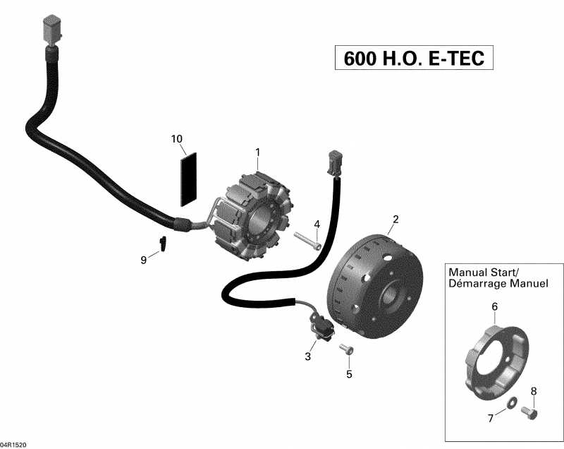 Skidoo  GSX LE 600HOETEC XS120, 2015 - 04r1520