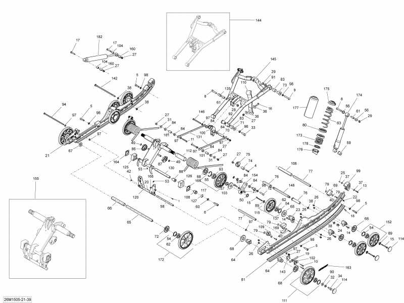  Skidoo GSX LE 600HOETEC XS120, 2015 - 26m1505