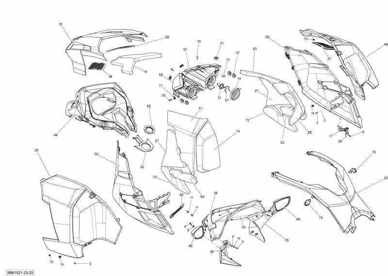 �������� Skidoo GSX SE 1200 XR137, 2015 ������ - 38m1521