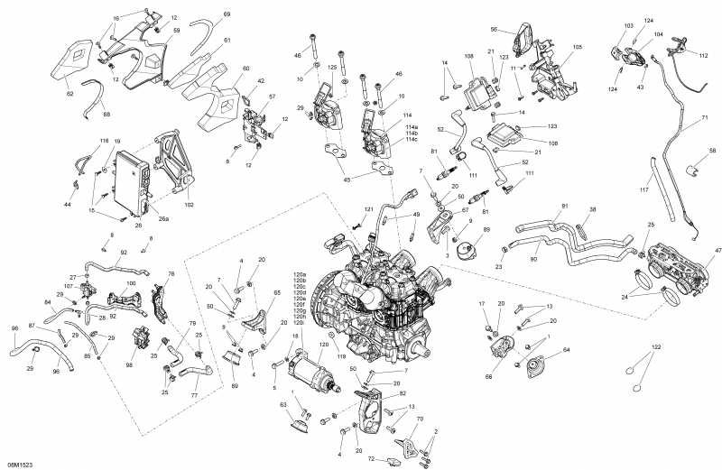 ski-doo GSX SE 600HOETEC XR137, 2015 - 08m1523