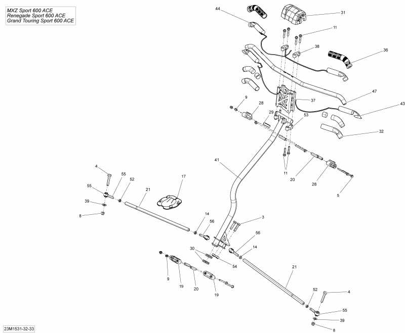 ��������  MXZ Sport 600ACE XS120, 2015 ������ - 23m1531