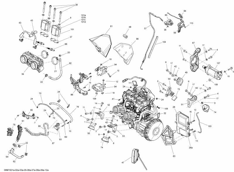 �������� Skidoo ������ MXZ X 600HOETEC XS120, 2015 - 08m1502a