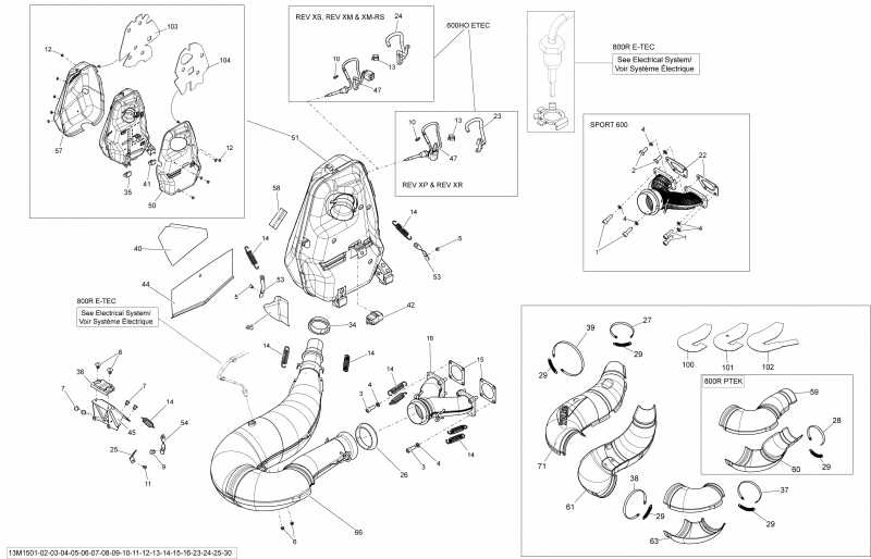  Ski Doo MXZ X 800RETEC XS120, 2015  - 13m1502