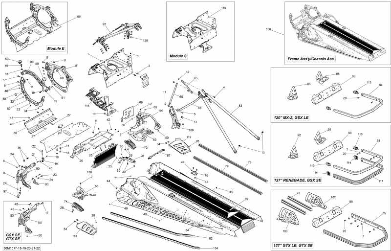 ��������  Renegade Adrenaline 1200 XR137, 2015 - 30m1520