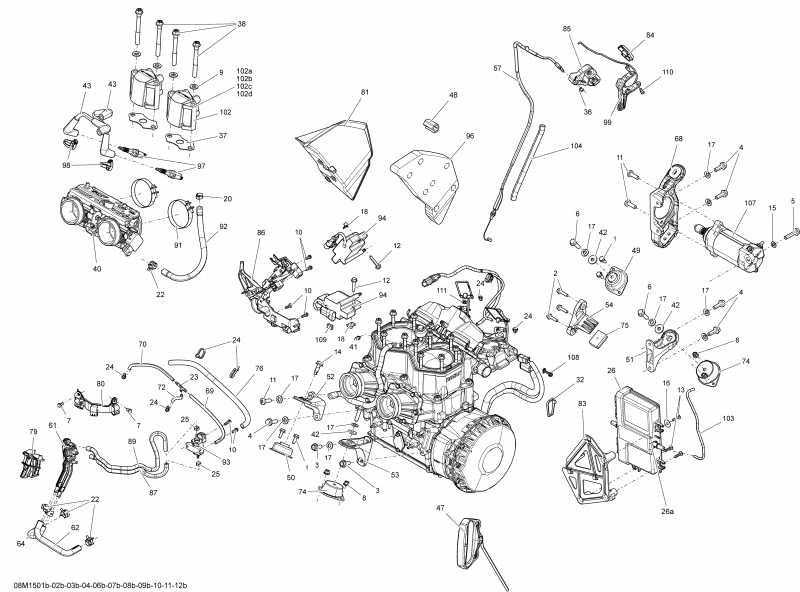 snowmobile   Renegade X 800RETEC, XS137, 2015 - 08m1507b