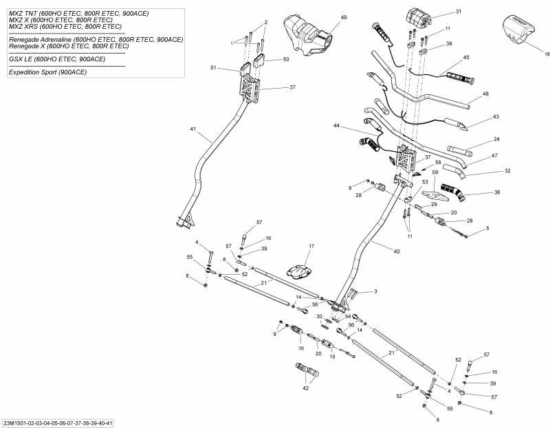 �������� Ski Doo Renegade X 800RETEC, XS137, 2015 ������ - 23m1507