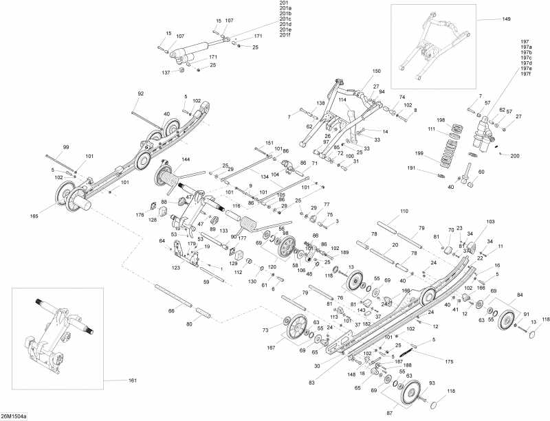  BRP SkiDoo  Renegade XRS 800RETEC XS-RS137, 2015 - 26m1504a
