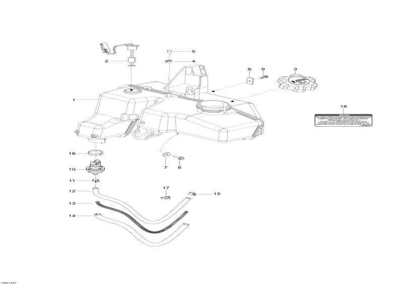 snowmobile Ski-doo - 14m1547