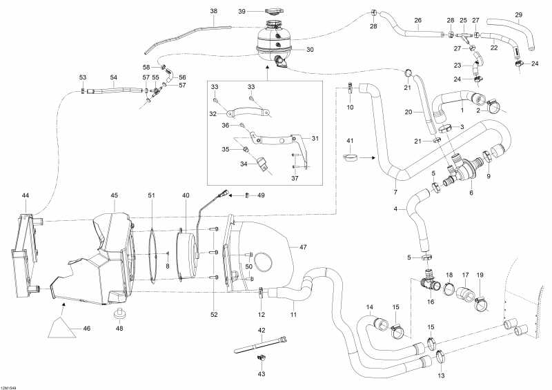  Ski-doo Skandic SWT 600 E-TEC, 2015  - 12m1549