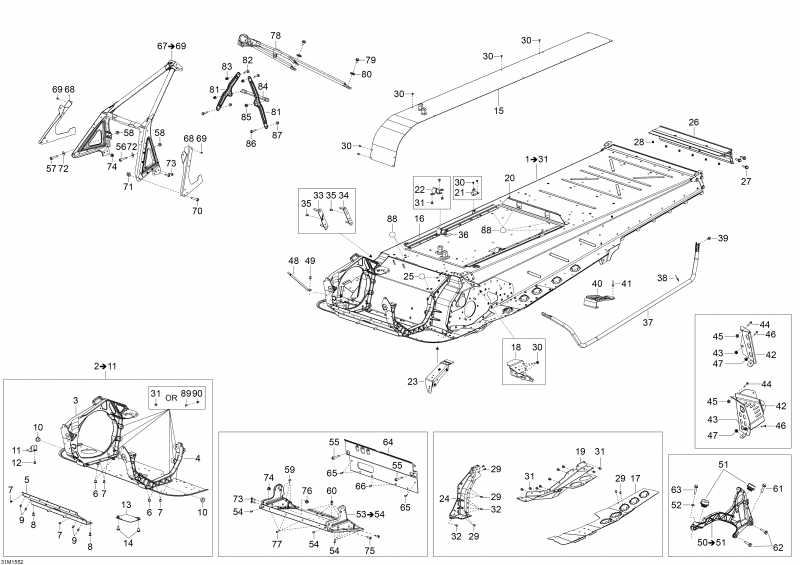 snowmobile Ski Doo - 31m1552