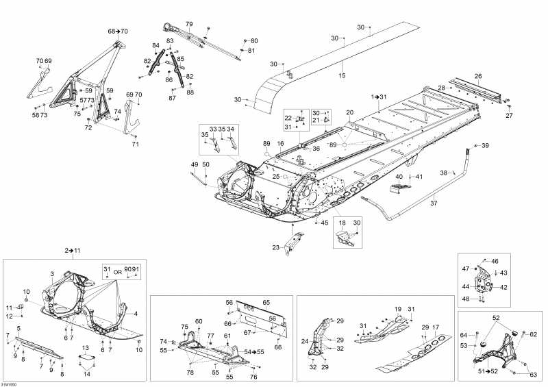 �������� SKIDOO ������ Skandic WT 600 ACE, 2015 - 31m1550
