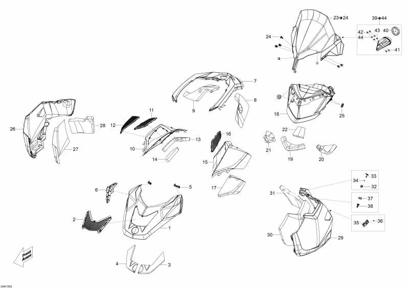 �������� ski-doo Skandic WT 600 ACE, 2015 ������ - 34m1550