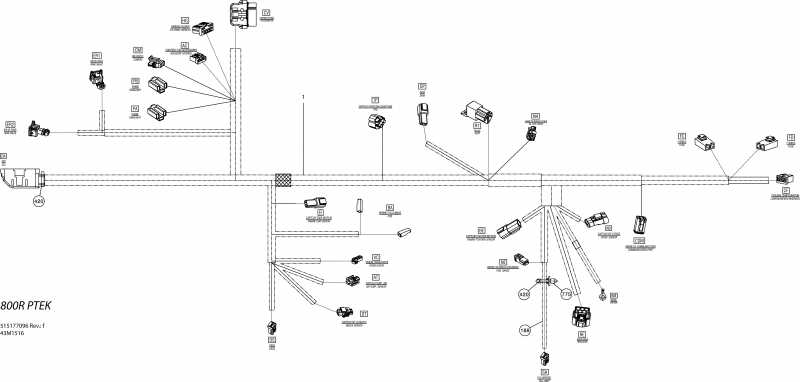  BRP Summit Sport 800RPTEK XP154, 2015  - 43m1516