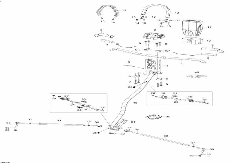 SKIDOO EXPEDITION - LE-SE-Xtreme 2-STROKE, 2016 - Steering System