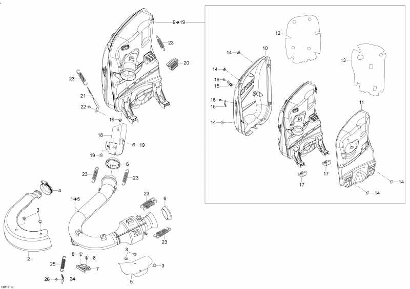   EXPEDITION - LE-SE 4-STROKE, 2016 - Exhaust System 1200 4-tec