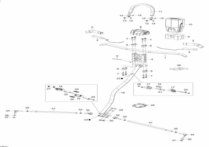 �������� Skidoo ������ EXPEDITION - LE-SE 4-STROKE, 2016 - ������� ������� System