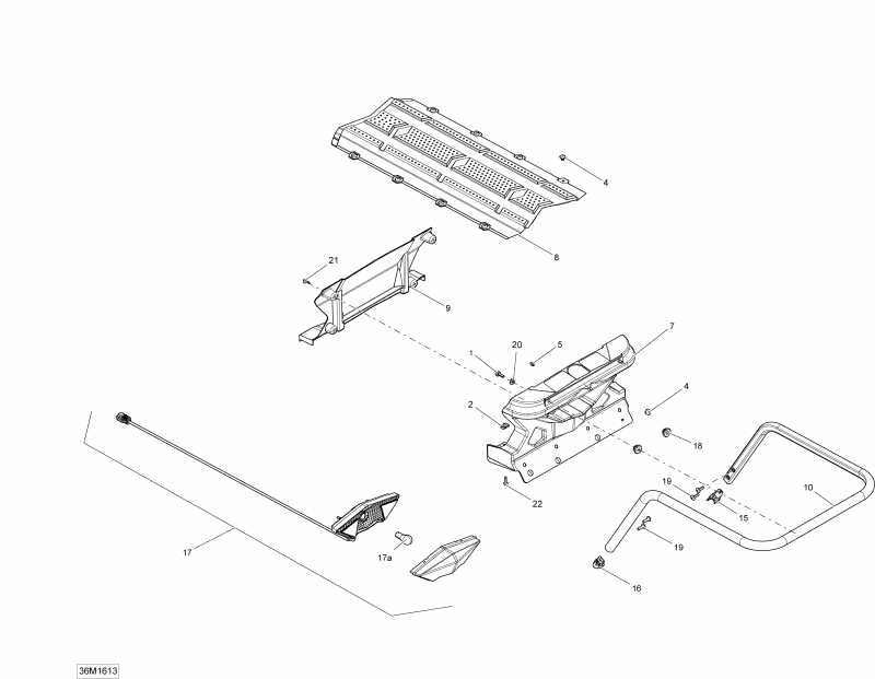  BRP SkiDoo  EXPEDITION - SPORT 4-STROKE, 2016 - Luggage Rack