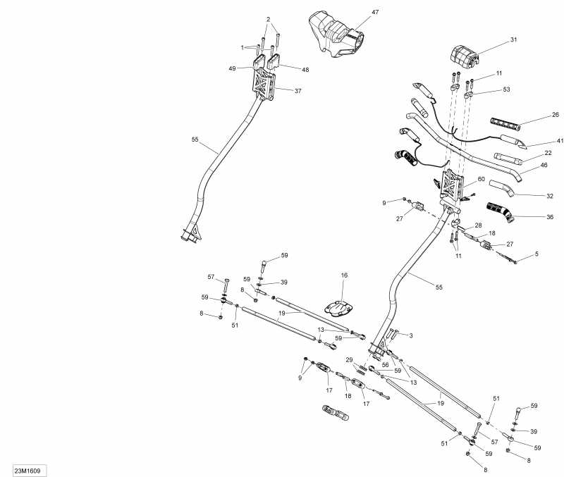   GRAND TOURING - 4-STROKE, 2016 - Steering