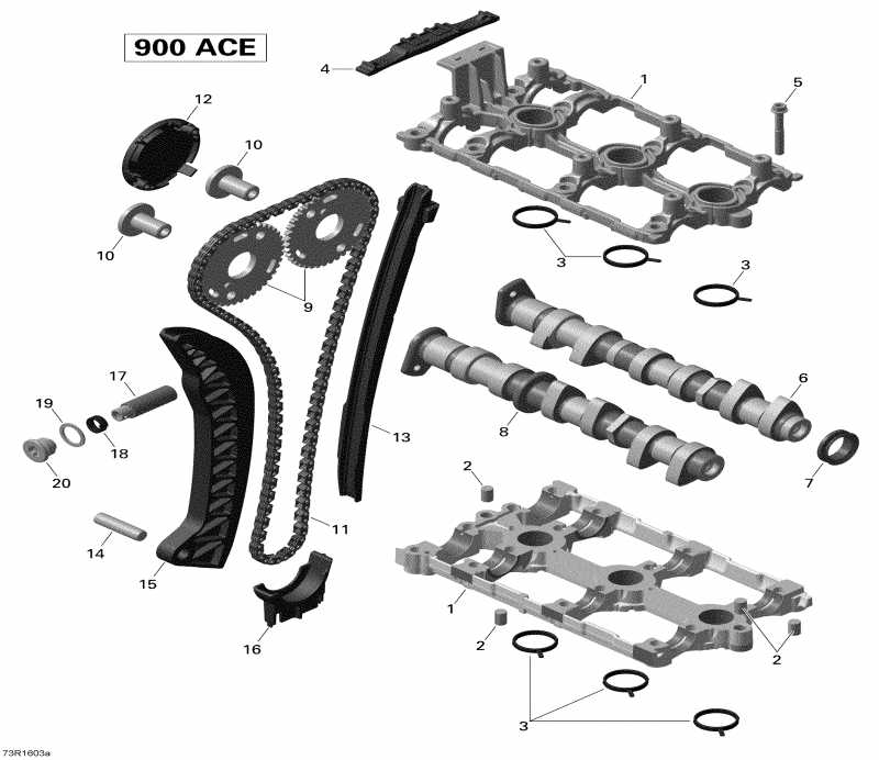   MXZ - 4-STROKE, 2016 - Valve Train 900 Ace