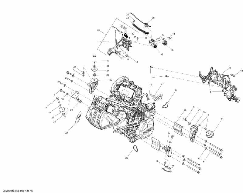  Skidoo RENEGADE - 4-STROKE, 2016 -  600 Ace