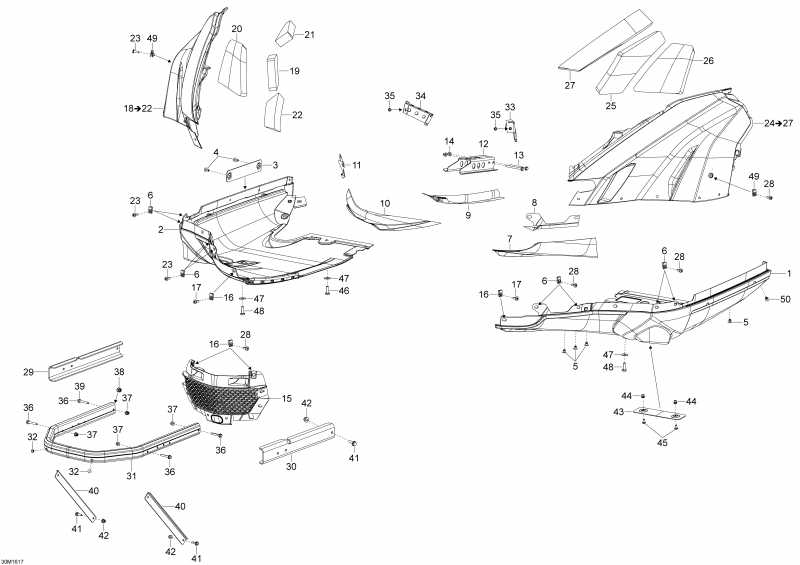   SKANDIC - 2-STROKE, 2016  - Bottom Pan