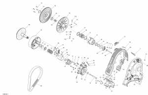 05-  System - 600 Carb (05- Pulley System - 600 Carb)