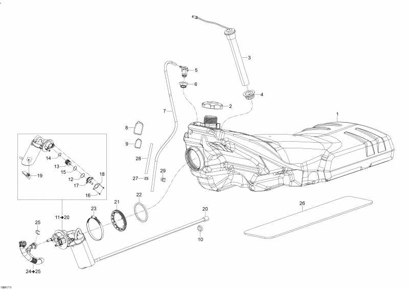 snowmobile ski-doo - Fuel System