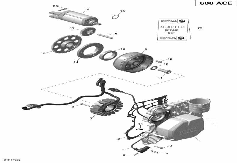 ski-doo -    600 Ace