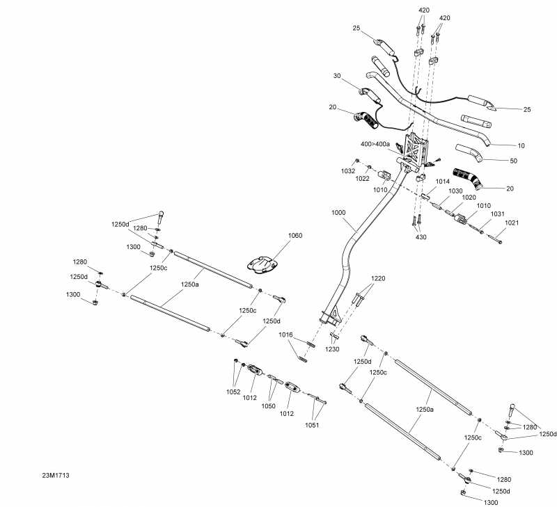 snowmobile - Steering All Models