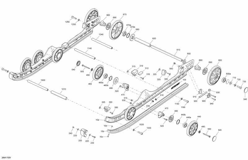�������� BRP MXZ - 4-STROKE, 2017 ������ - ������ �������� Rmotion With Qas Inferior
