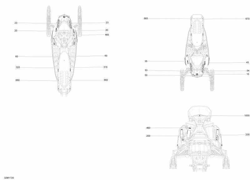 �������� SkiDoo ����������� RENEGADE - 2-STROKE - 850 E-TEC, 2017 - �������� All Models